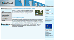 Desktop Screenshot of leukhardt-system.de